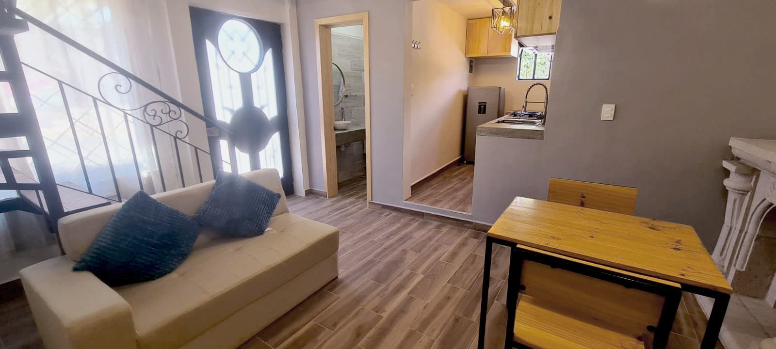 DEPA AMUEBLADO y con patio en Planta baja (Col. Reforma) — foto 4